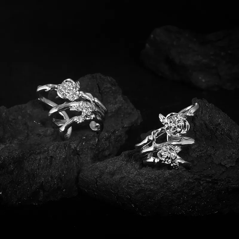 PAYMERY Alloy Clip On Earrings Women's-2