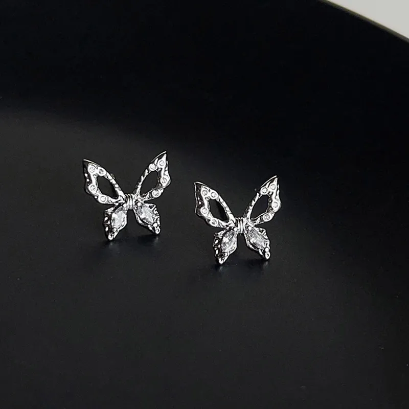 PAYMERY 925 Sterling Silver Stud Earrings Women's-3