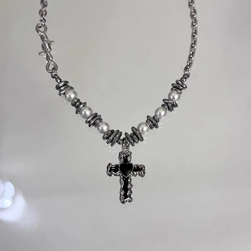CRUISO Titanium Steel Necklaces Unisex-1
