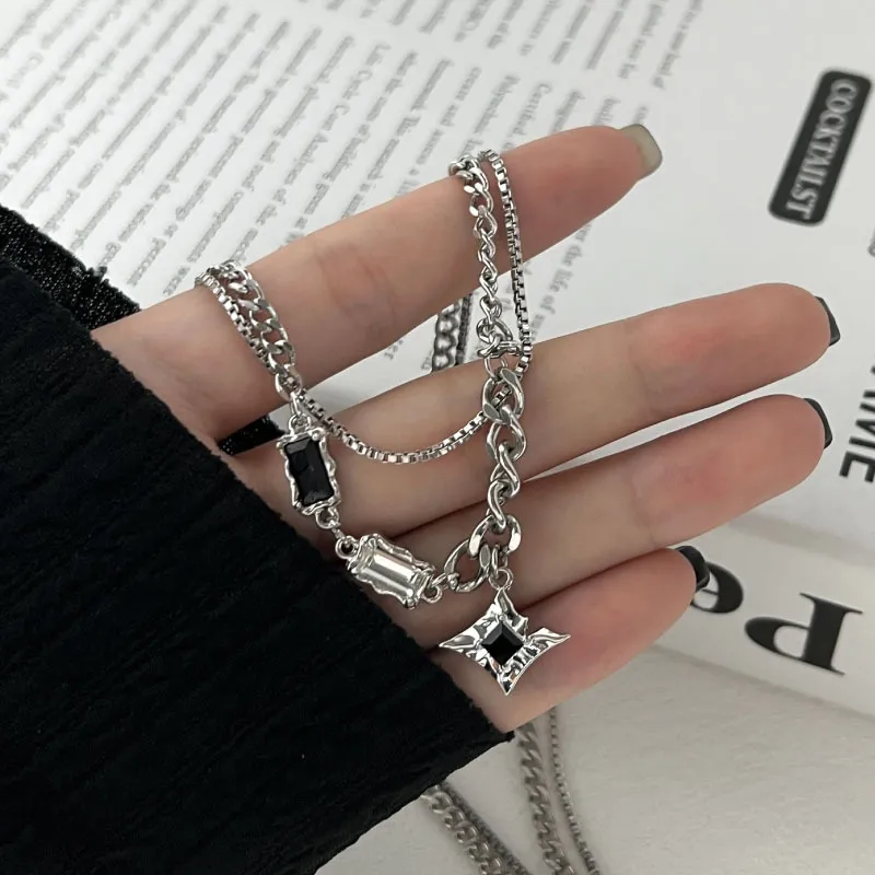 CRUISO Titanium Steel Necklaces Unisex-3