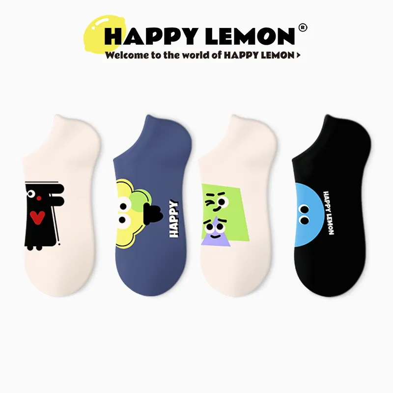 Happylemon No Show Socks Women's 5 Pack-1