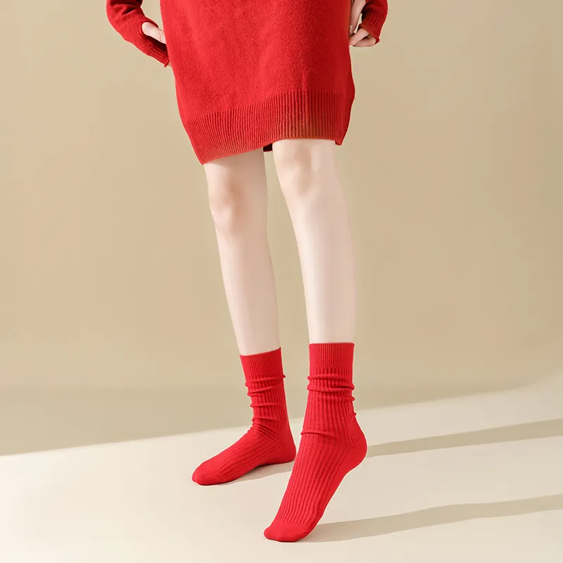 Caramella Mid Calf Socks Women's Combo Set-40