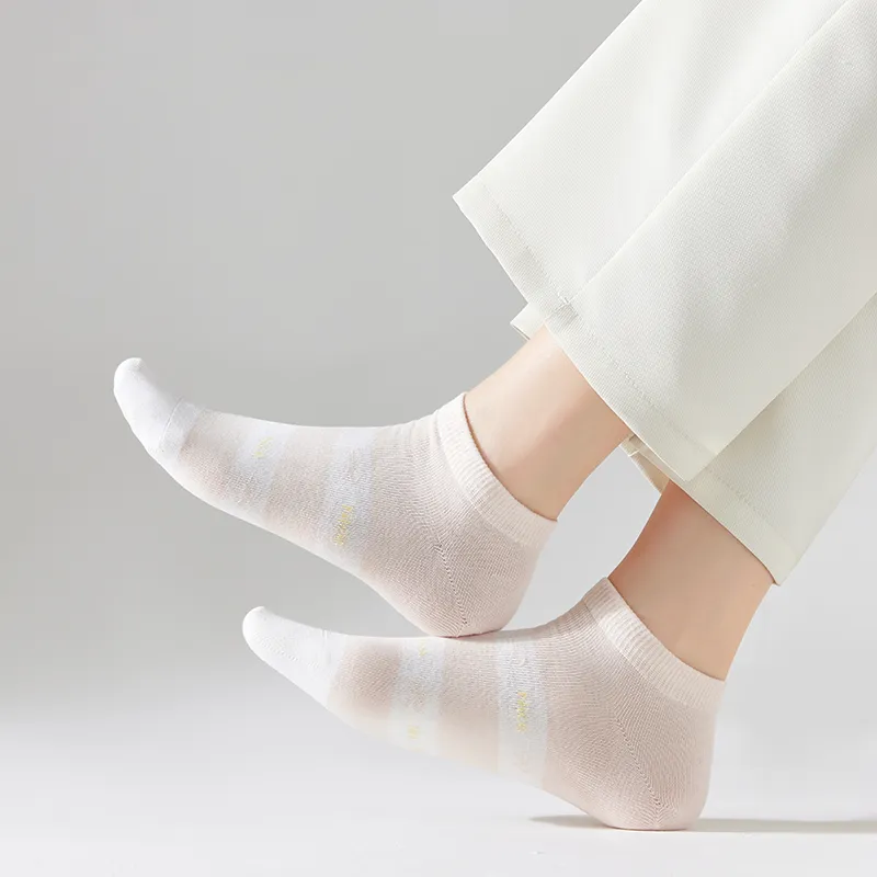 Caramella Ankle Socks Women's 5 Pack Mixed Color-3