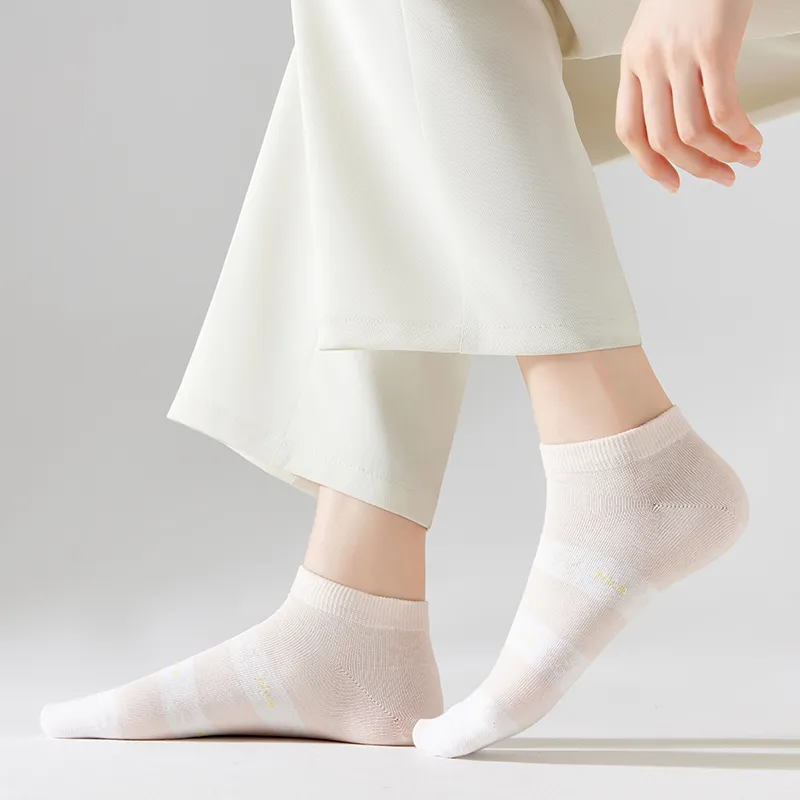 Caramella Ankle Socks Women's 5 Pack Mixed Color-2