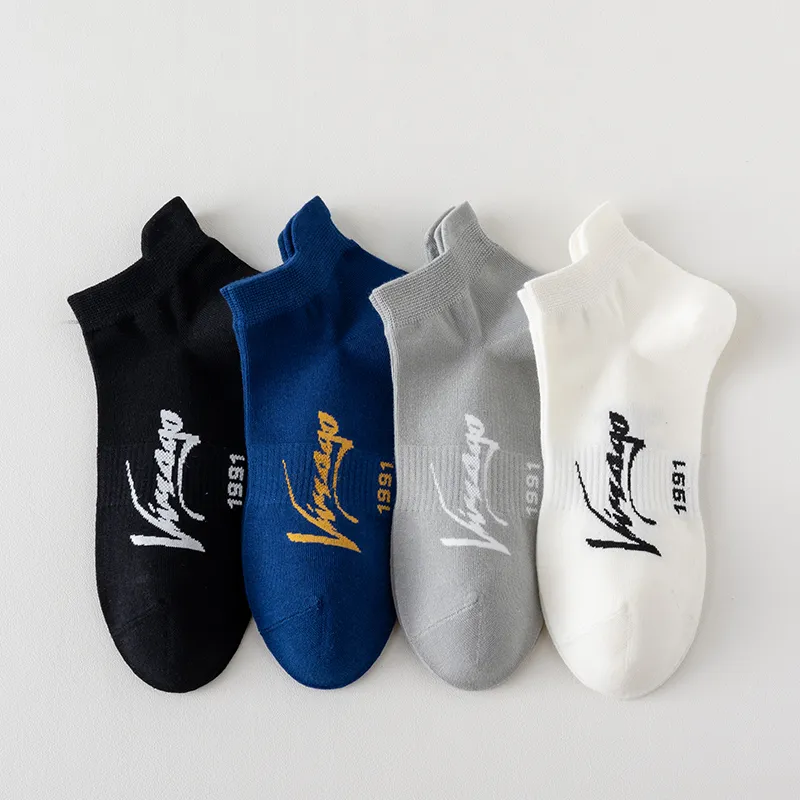 Caramella No-Show Socks Men's 4 Pack-5