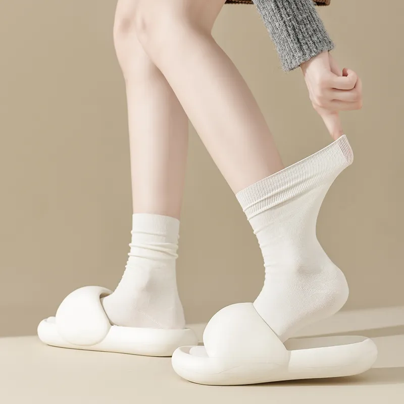 Caramella Mid Calf Socks Women's Combo Set-17