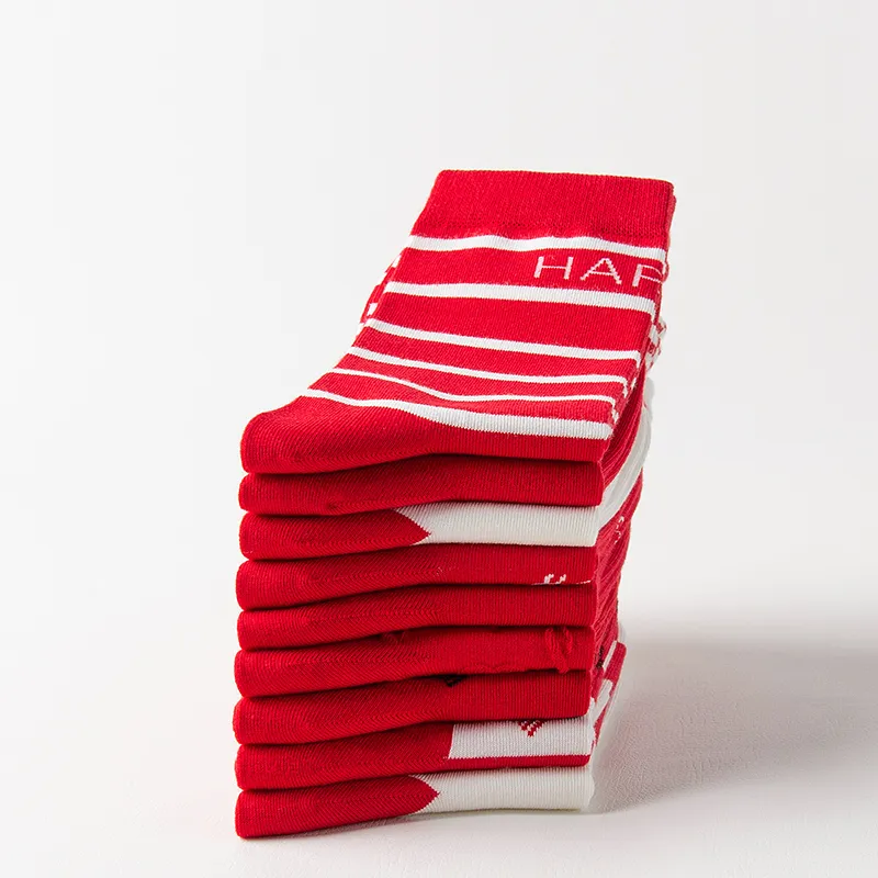 Caramella Mid Calf Socks Unisex Combo Set-7