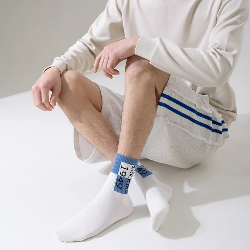 Caramella Mid-Calf Socks Men's 3 Pack-17