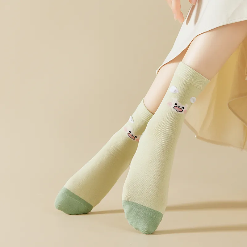 Caramella Mid Calf Socks Women's 5 Pack-18