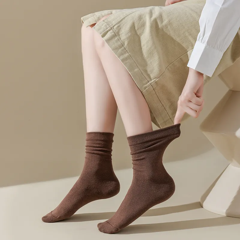 Caramella Mid Calf Socks Women's Combo Set-65