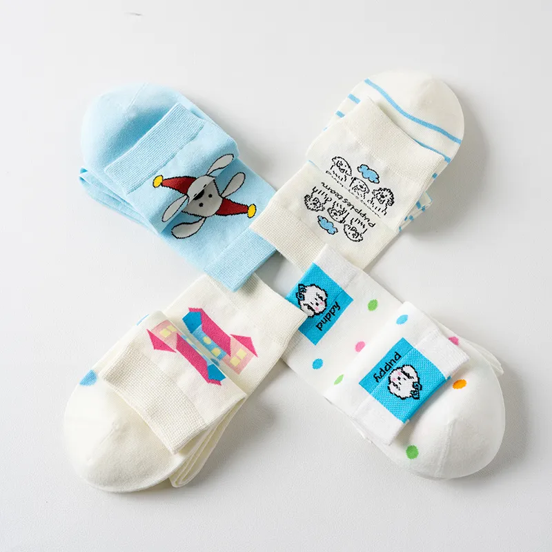 Caramella Mid-Calf Socks Women's 4 Pack-5