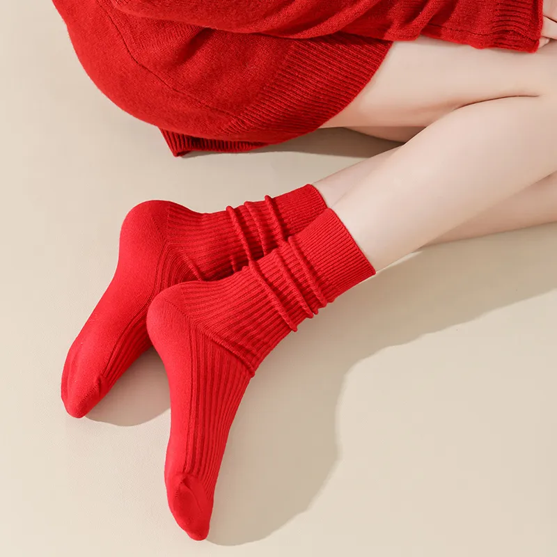 Caramella Mid Calf Socks Women's Combo Set-51