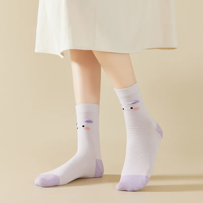 Caramella Mid Calf Socks Women's 5 Pack-16