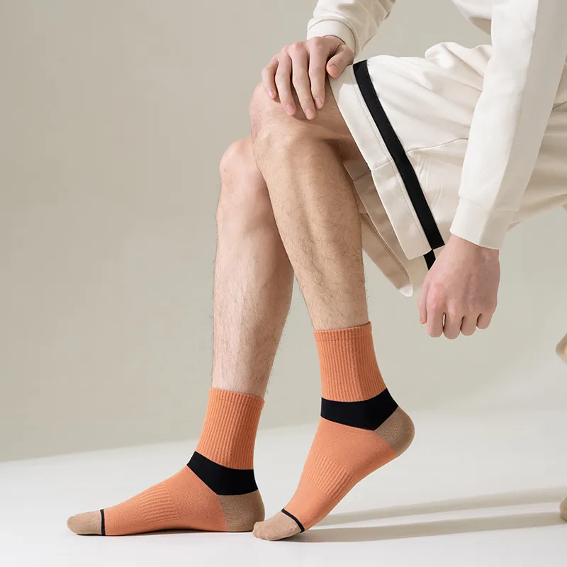 Caramella Mid-Calf Socks Men's Combo Set-11