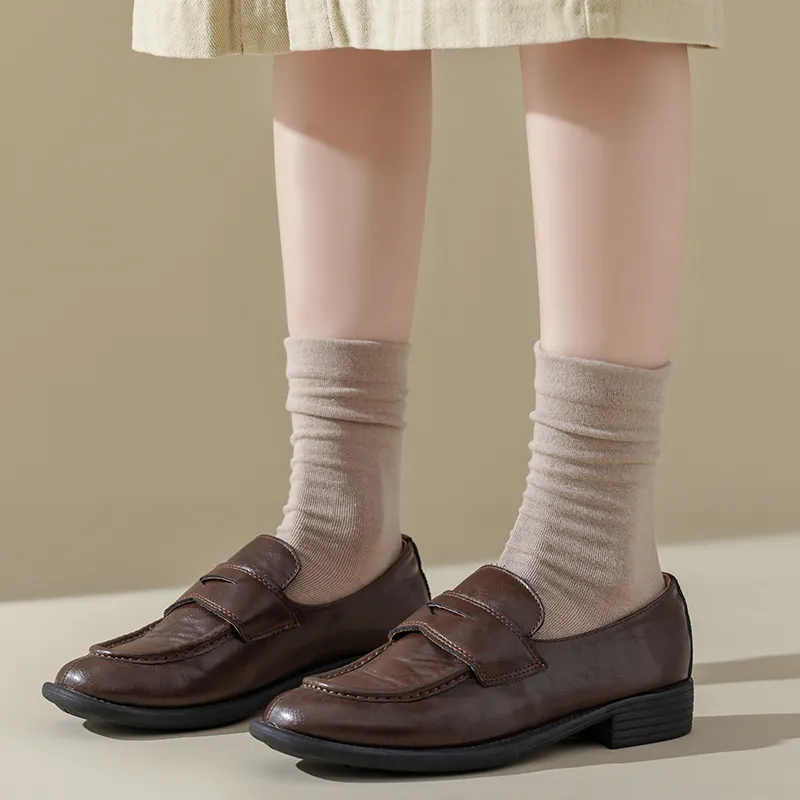 Caramella Mid Calf Socks Women's Combo Set-19