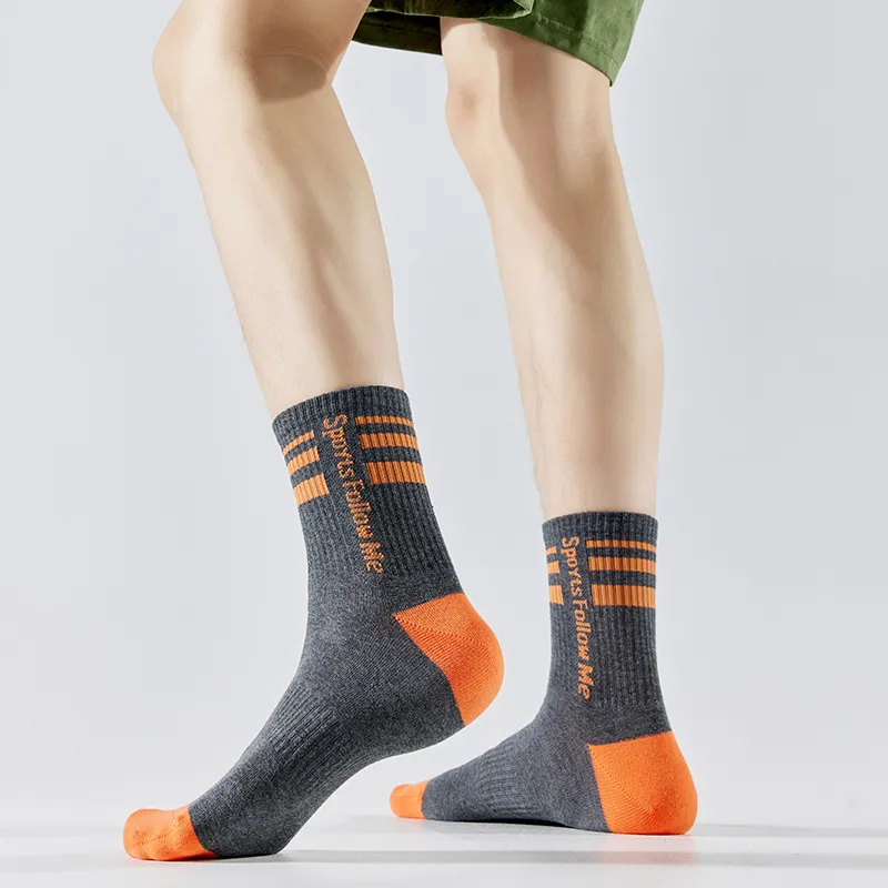 Caramella Mid Calf Socks Men's 5 Pack-6