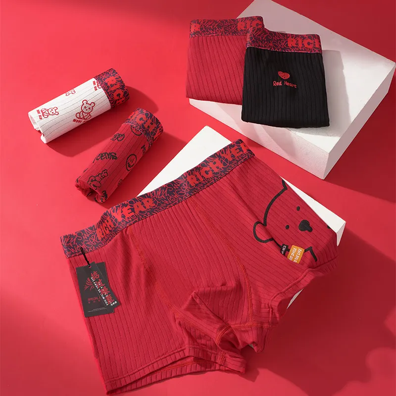 Caramella Underpants Men's 3 Pack Mixed Color-4