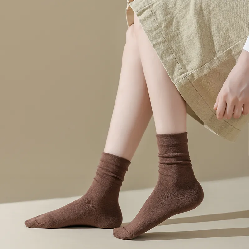 Caramella Mid Calf Socks Women's Combo Set-17