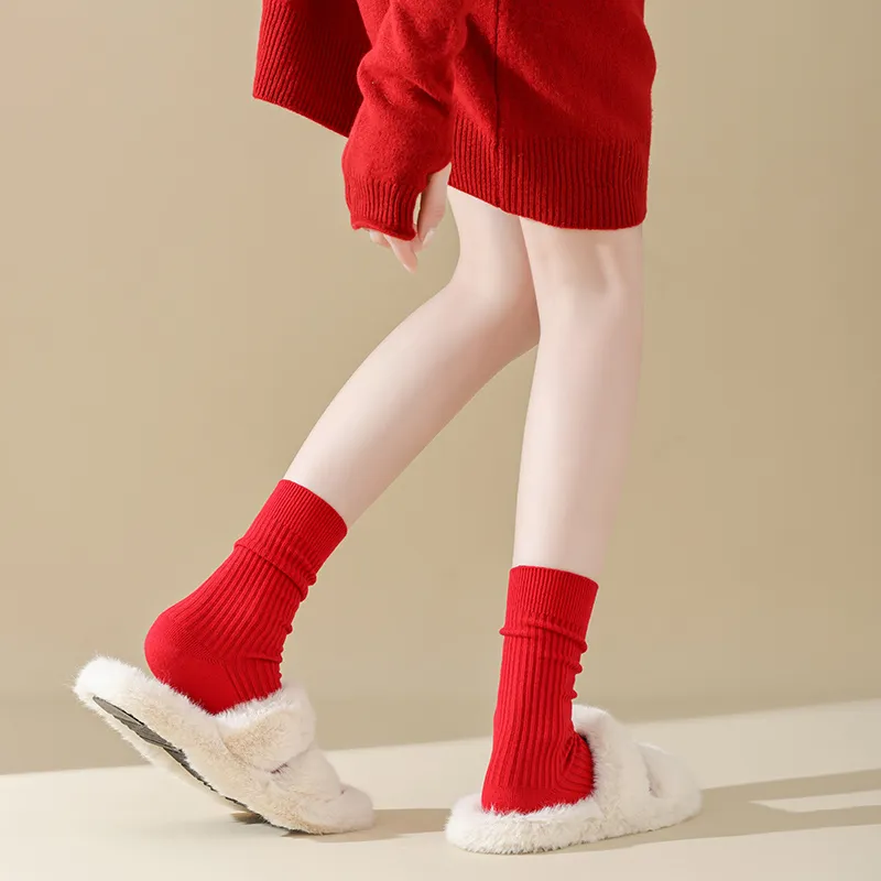Caramella Mid Calf Socks Women's Combo Set-16