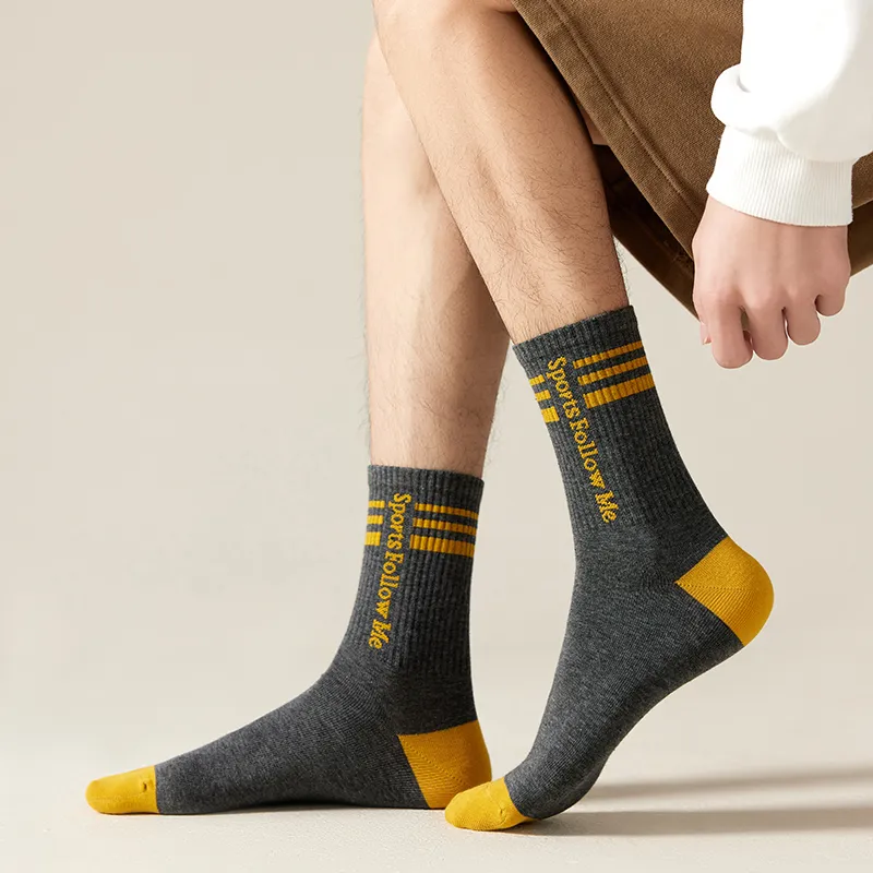 Caramella Mid Calf Socks Men's 5 Pack-6