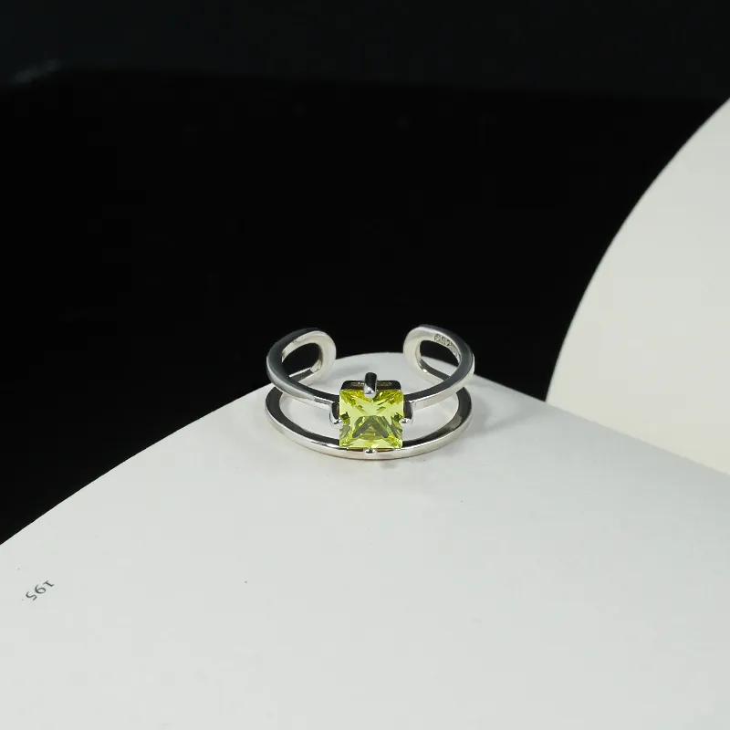 GITHA Sterling Silver Rings Unisex-4