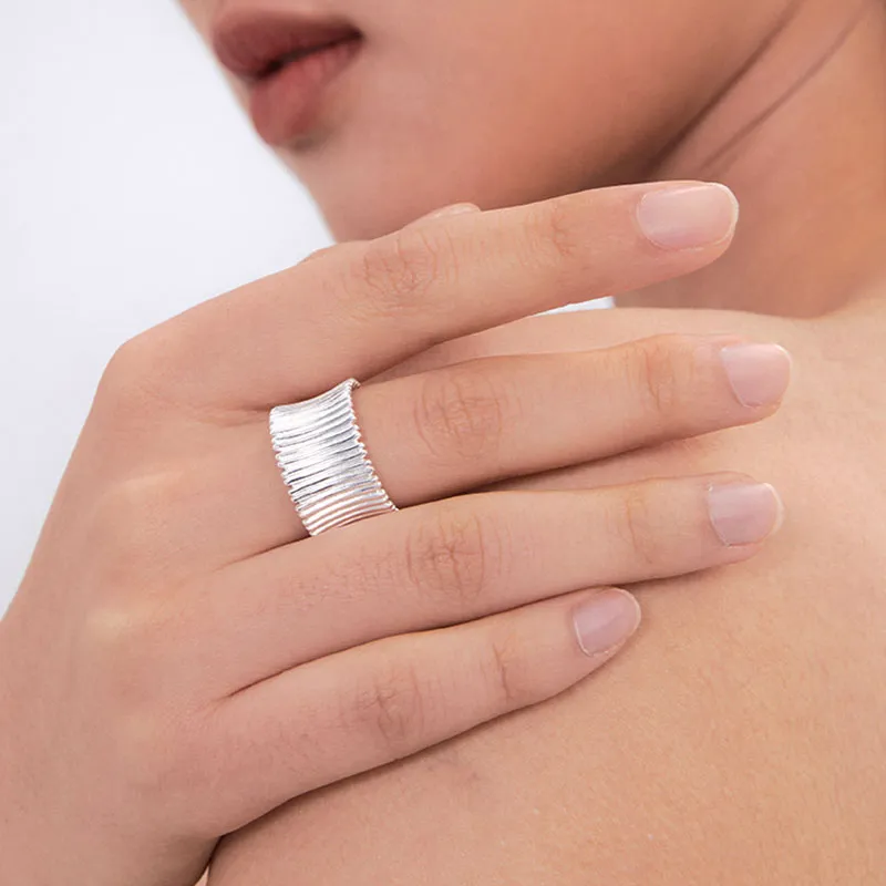 GITHA 925 Sterling Silver Rings Unisex-2