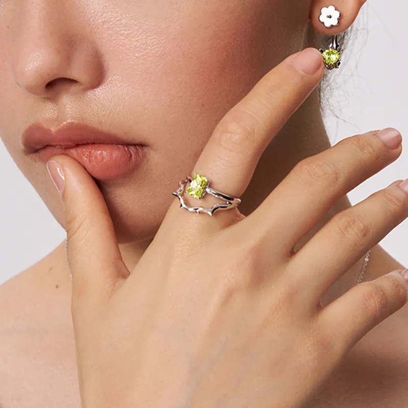 GITHA 925 Sterling Silver Rings Unisex-4