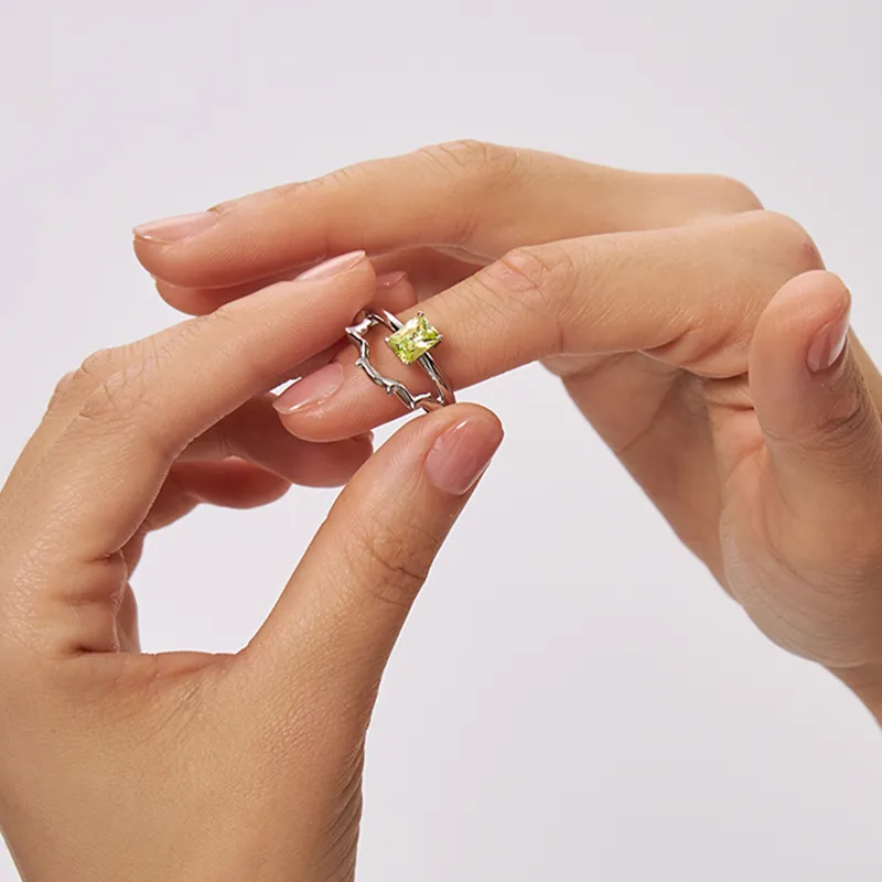 GITHA 925 Sterling Silver Rings Unisex-3