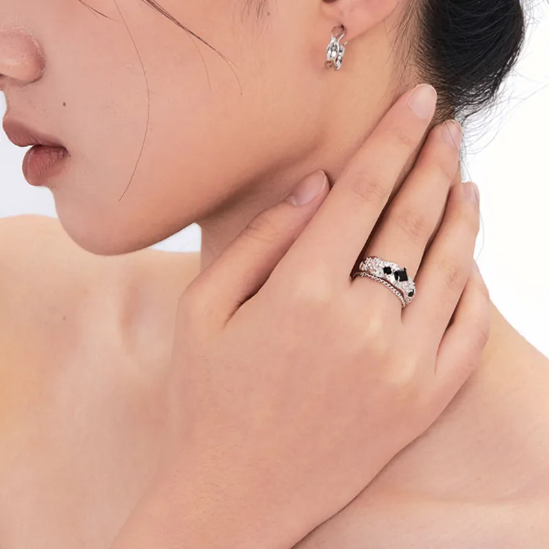 GITHA Sterling Silver Rings Unisex-4