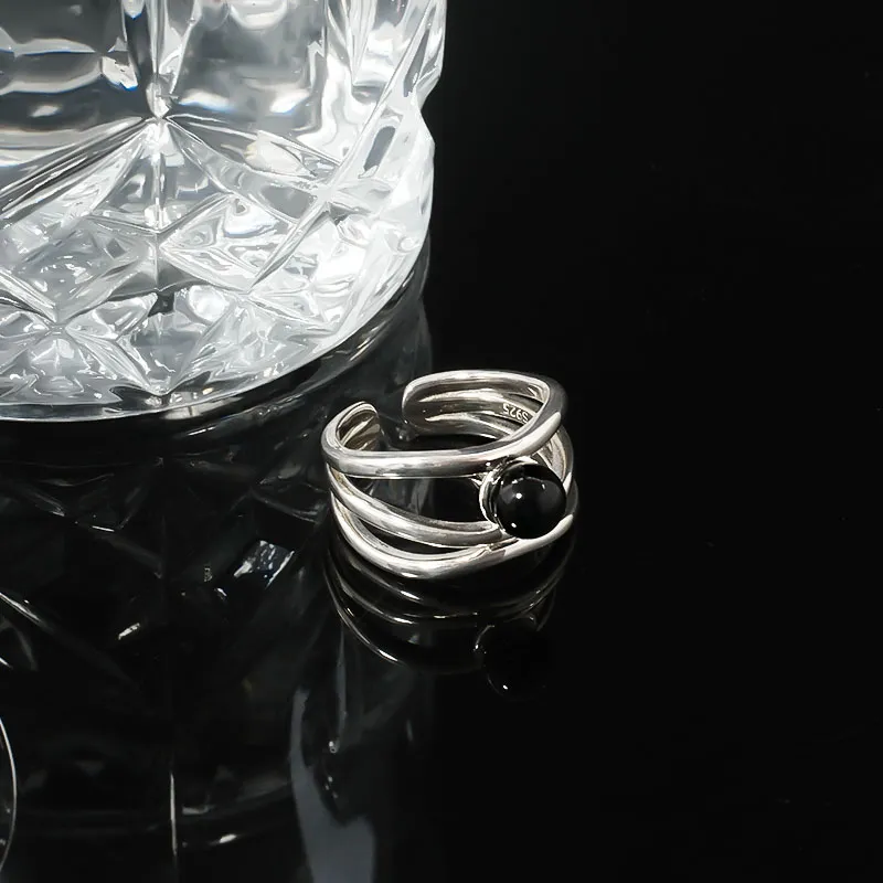 GITHA Sterling Silver Rings Unisex-4