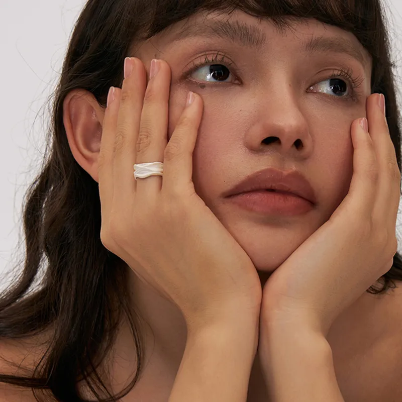 GITHA 925 Sterling Silver Rings Unisex-3