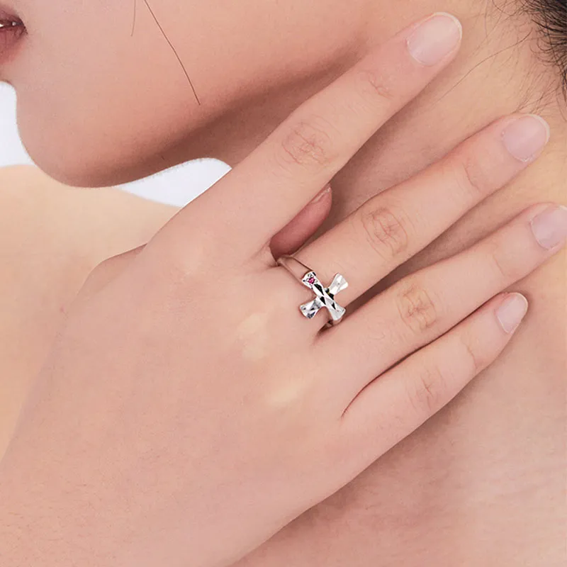 GITHA 925 Sterling Silver Rings Unisex-4