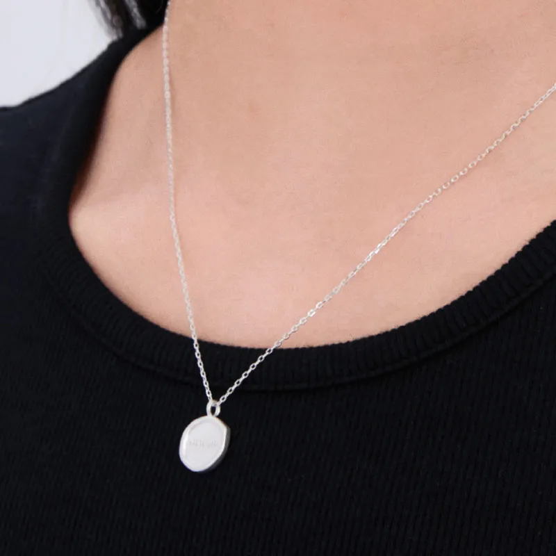 GITHA 925 Sterling Silver Necklaces Unisex-1