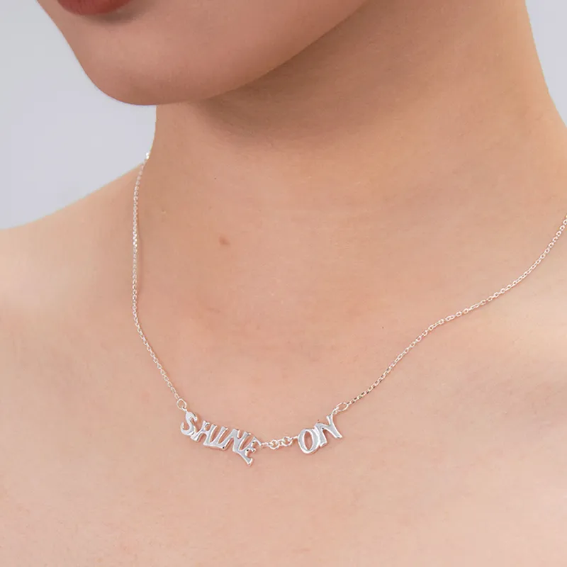 GITHA 925 Sterling Silver Necklaces Unisex-4