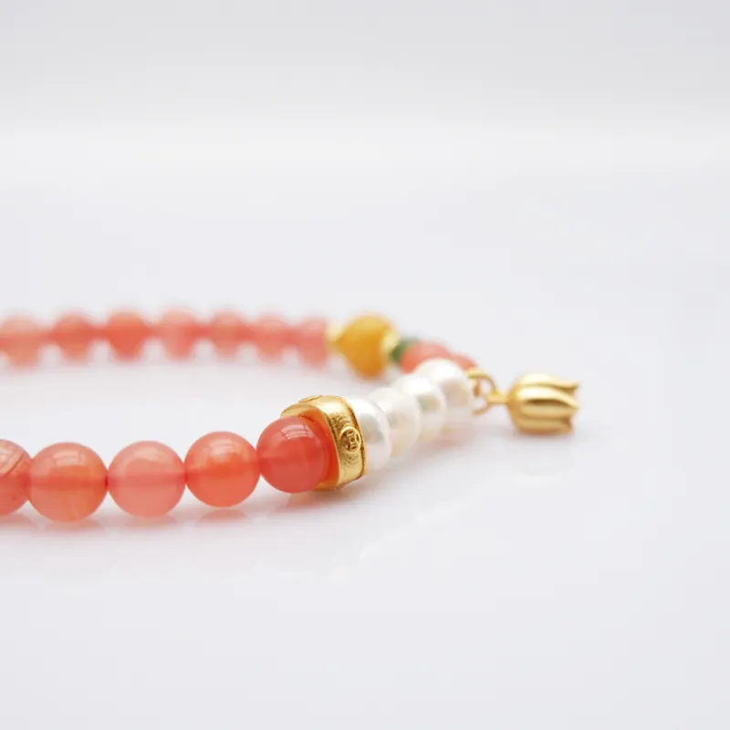 GITHA Southern Red Agate Bracelets Unisex-2