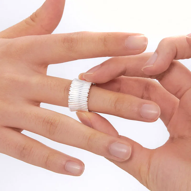 GITHA 925 Sterling Silver Rings Unisex-4