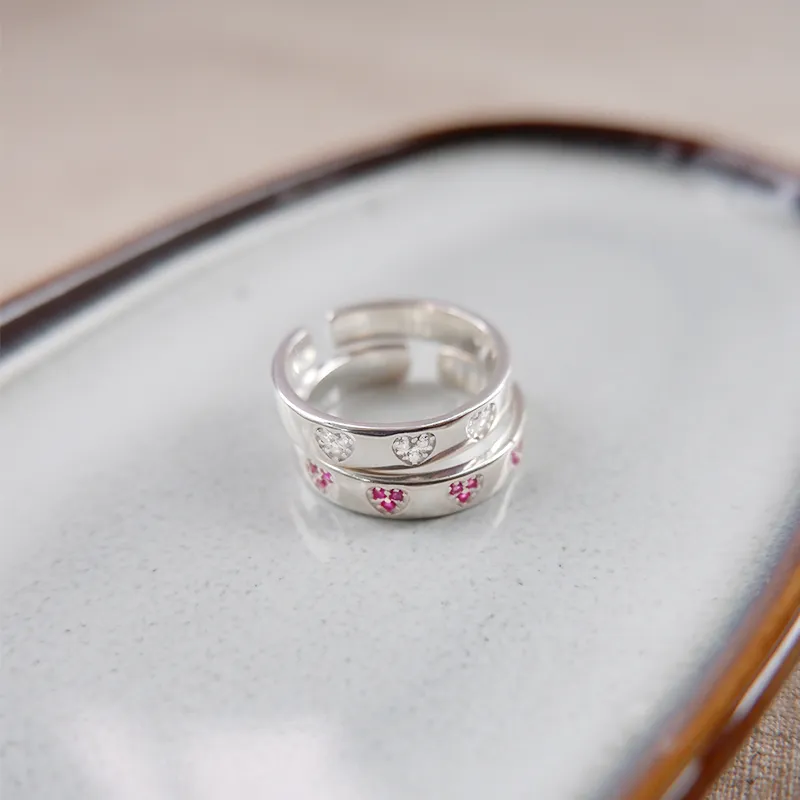 GITHA Sterling Silver Rings Unisex-4