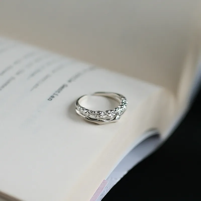 GITHA 925 Sterling Silver Rings Unisex-1