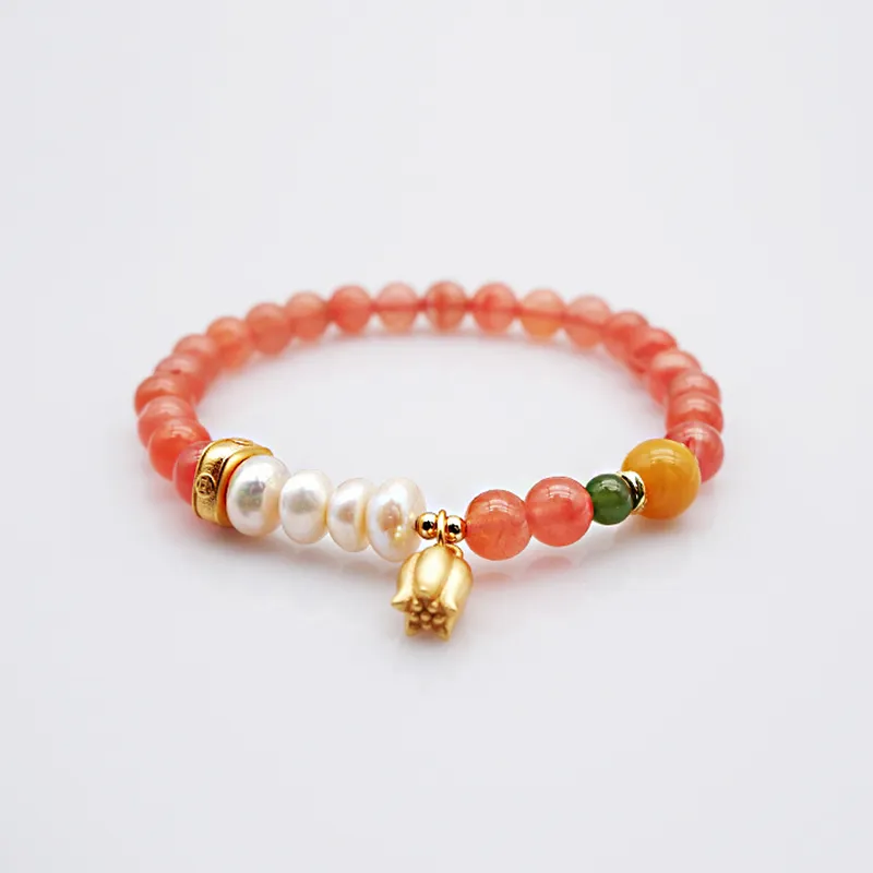 GITHA Southern Red Agate Bracelets Unisex-3