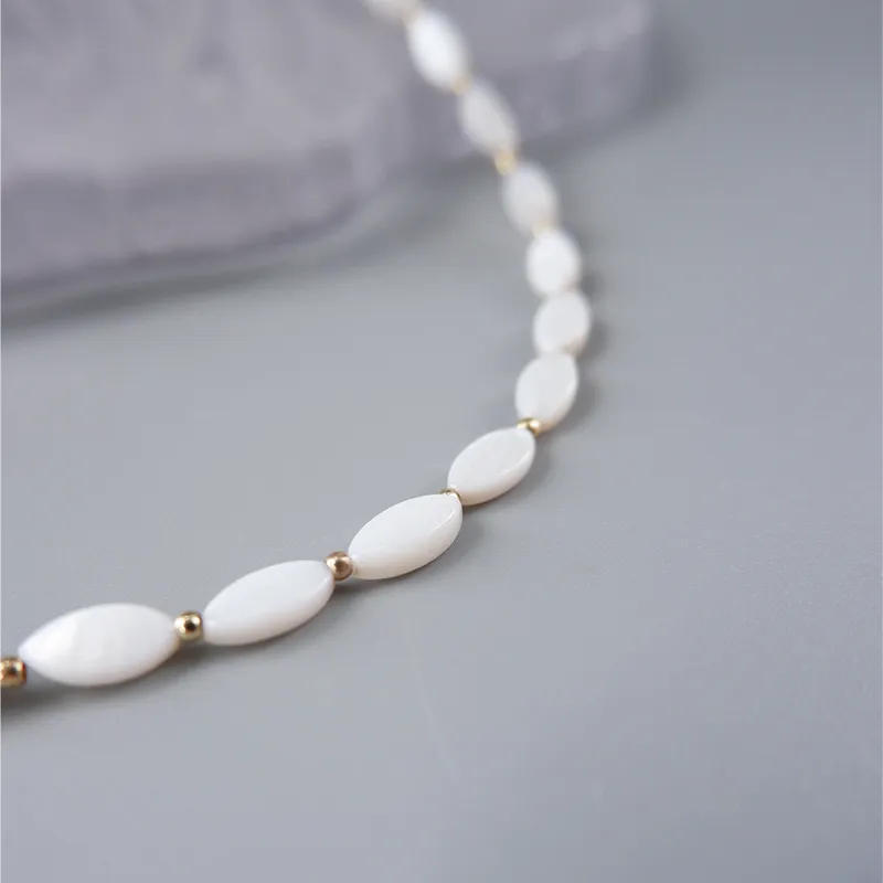GITHA Mother Of Pearl Necklaces Women's-2