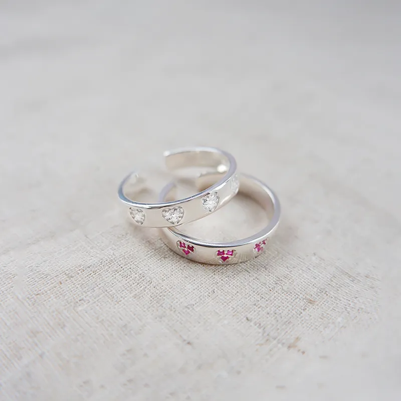 GITHA Sterling Silver Rings Unisex-3