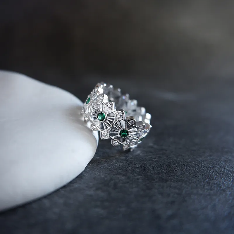 GITHA 925 Sterling Silver Rings Women's-1