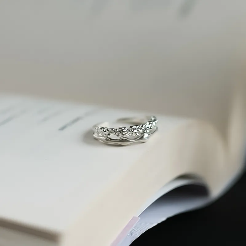 GITHA 925 Sterling Silver Rings Unisex-2