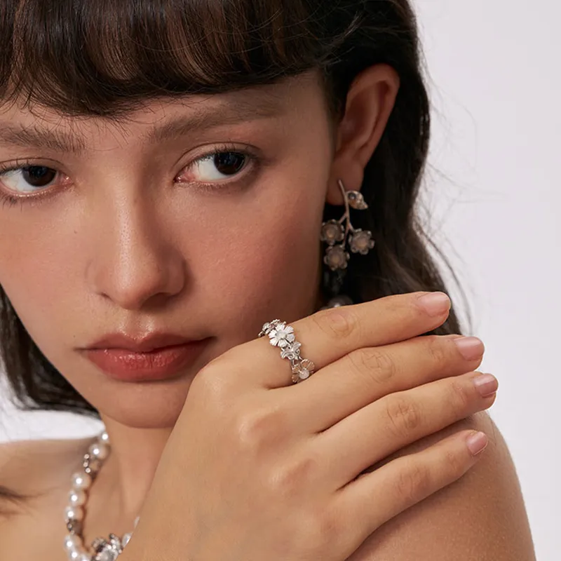 GITHA Synthetic Cubic Zirconia Earrings Women's-4