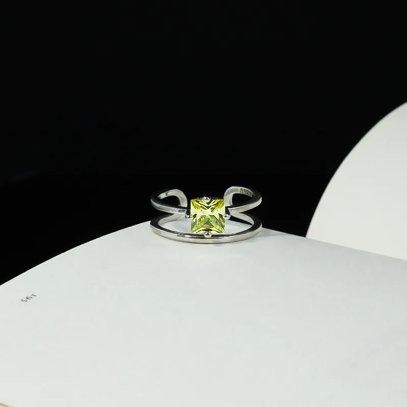 GITHA Sterling Silver Rings Unisex-3