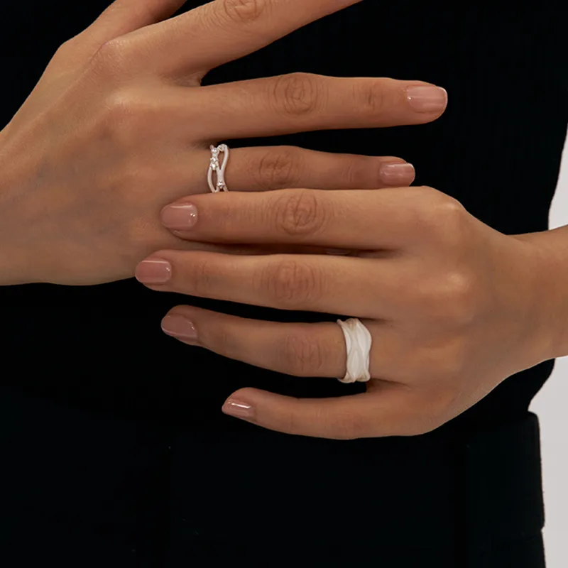 GITHA 925 Sterling Silver Rings Unisex-4