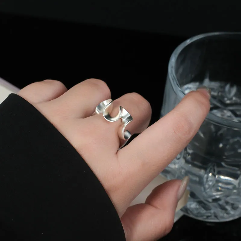 GITHA Sterling Silver Rings Unisex-3
