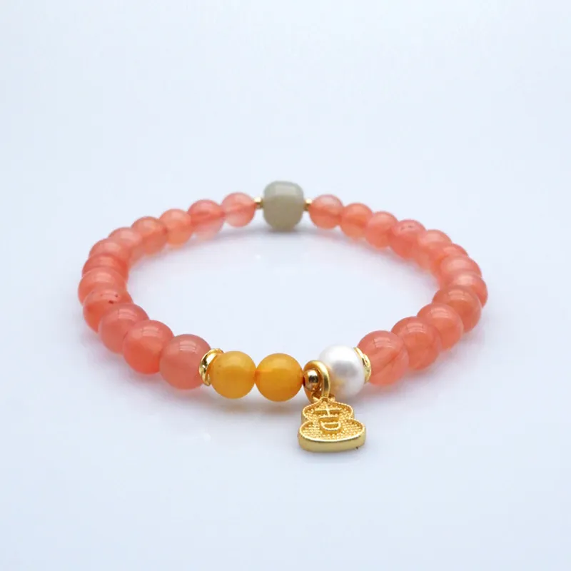 GITHA Southern Red Agate Bracelets Unisex-2