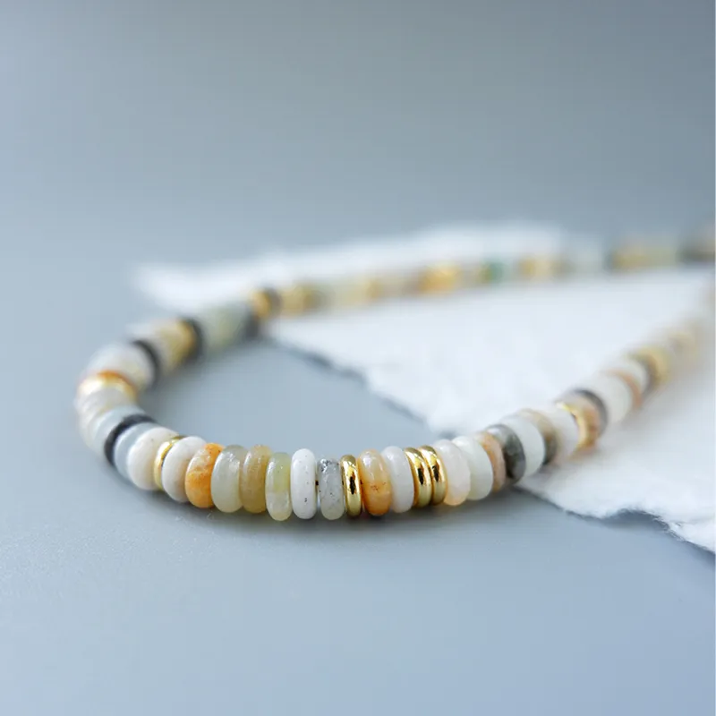GITHA Green Aventurine Necklaces Women's-1