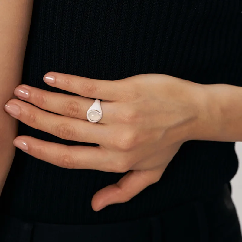 GITHA 925 Sterling Silver Rings Unisex-4